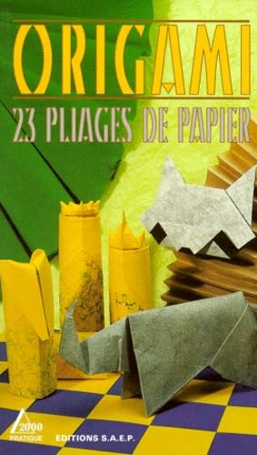 Origami: 23 pliages de papier 9782737230851