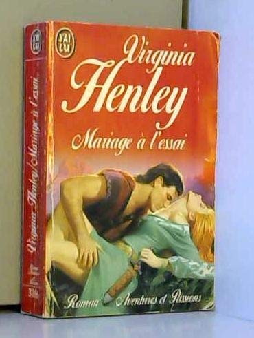 Mariage à l'essai 9782277238669