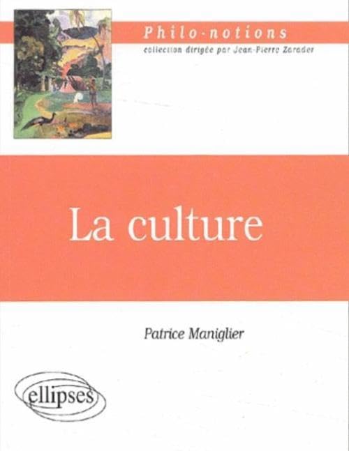 La culture 9782729813406