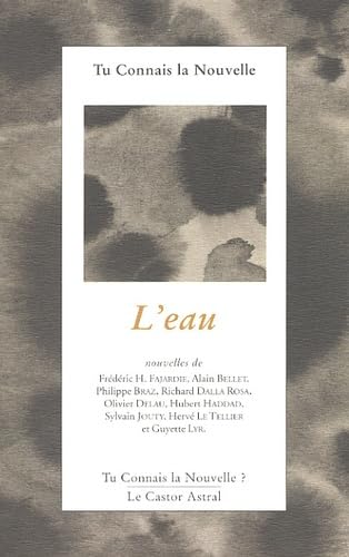 Tu connais la nouvelle ? l'eau 9782859205072