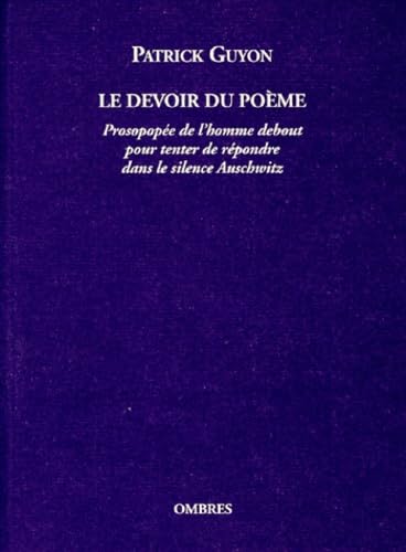 Le Devoir du poème 9782841420889