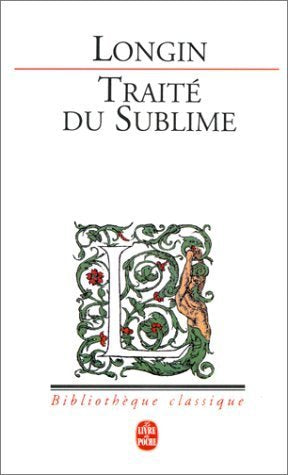 Traité du sublime 9782253907138