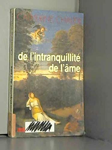 de l'Intranquillite de l'ame 9782228892001