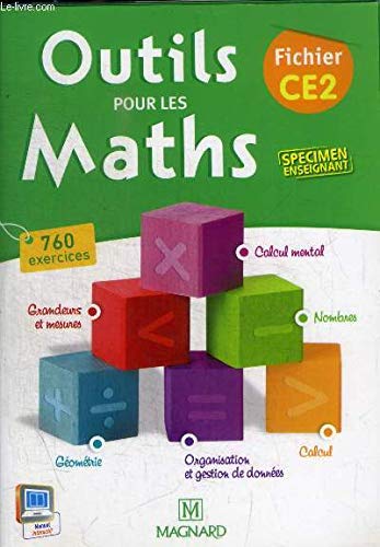 OUTILS POUR LES MATHS - FICHIER CE2 - SPECIMEN ENSEIGNANT 9782210500655