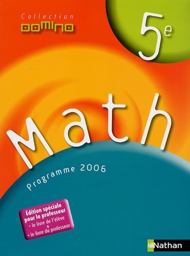 Math 5e: Programme 2006 9782091059136