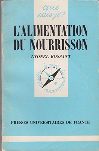 L'Alimentation du nourrisson 9782130373292