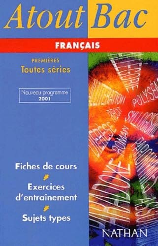 Français 1ères Toutes séries.: Programme 2001 9782091823584