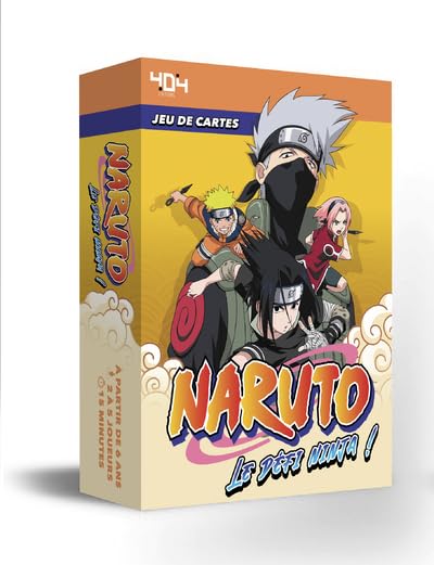 Naruto - Mon jeu de cartes - Le défi ninja ! 9791032407592