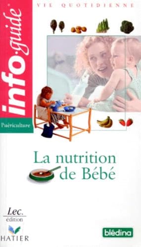 La nutrition de bébé 9782841230167