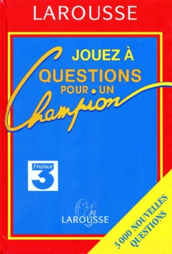 Questions Pour Un Champion. Livre-Jeu 1997 9782035250032