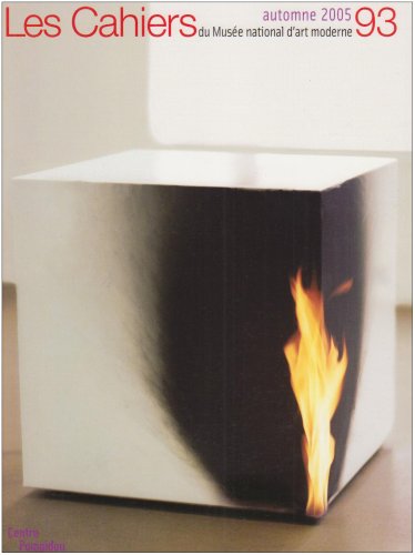 CAHIERS DU MUSEE NATIONAL D'ART MODERNE N°93 9782844262899