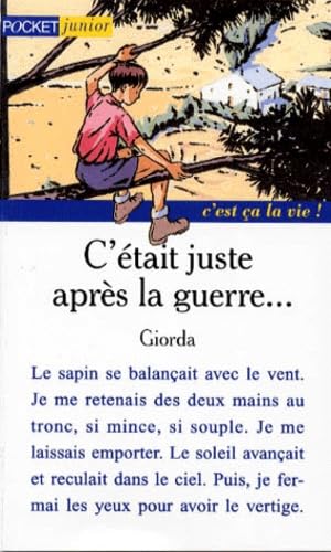 C'était juste après la guerre 9782266079334