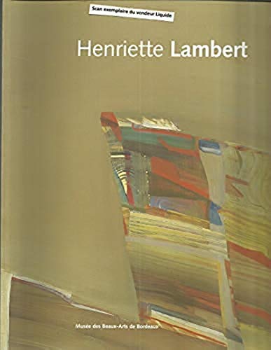 Henriette Lambert, rétrospective 9782902067374
