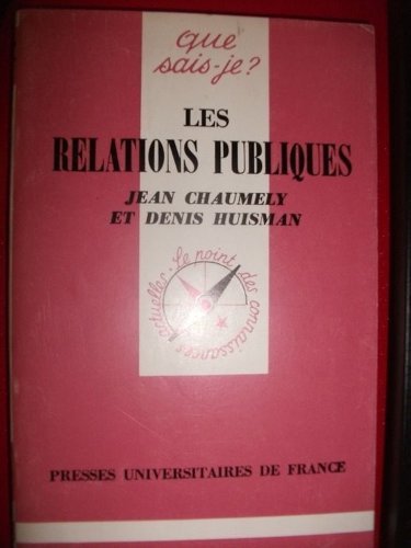 Les relations publiques 9782130424888