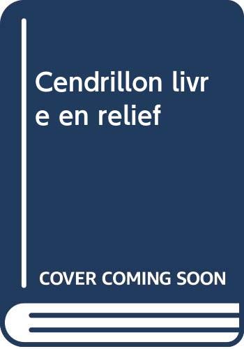 Cendrillon livre en relief 9789038005492
