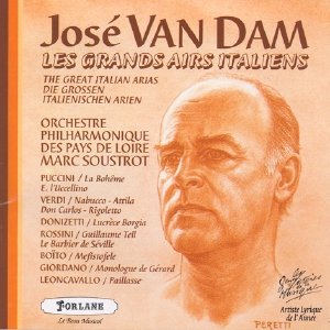 Jose Van Dam : Les Grands Airs Italiens 3399240166810