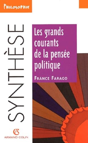 Les grands courants de la pensée politique 9782200018085