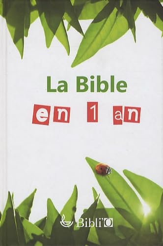 La Bible en 1 an: Sans deutérocanoniques 9782853001243