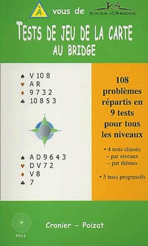 Tests De Jeu De La Carte Au Bridge 9782909737911