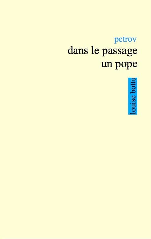 Dans le passage un pope 9791092723120