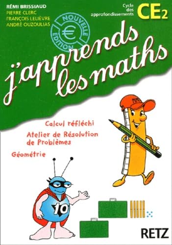 J'apprends les maths CE2: Fichier de l'élève 9782725622439