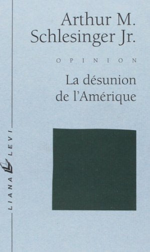 Désunion de l'Amérique (0000) 9782867460906