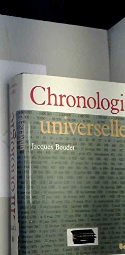 BOUDET/CHRONOL.UNIVERS. (Ancienne Edition) 9782040184124