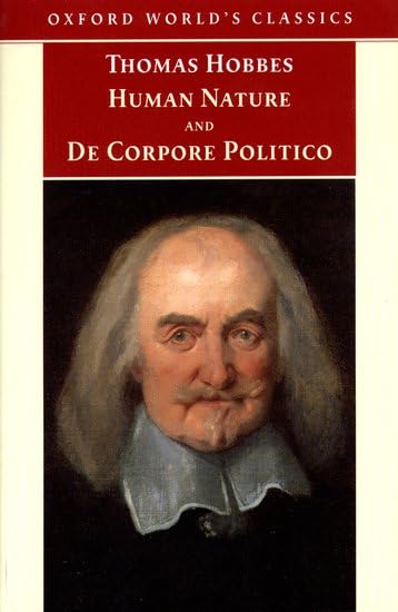 Human Nature And De Corpore Politico 9780192836823