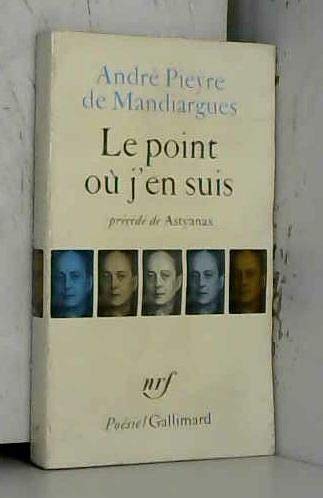 Le point où j'en suis