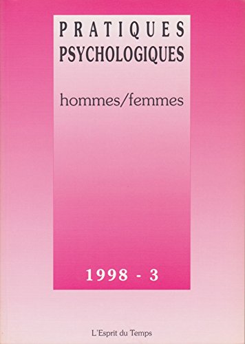 Pratiques psycho : Hommes, femmes 9782913062016