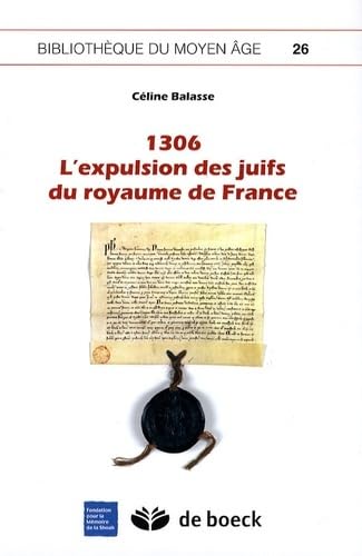 1306, l'expulsion des juifs du royaume de France 9782804159566
