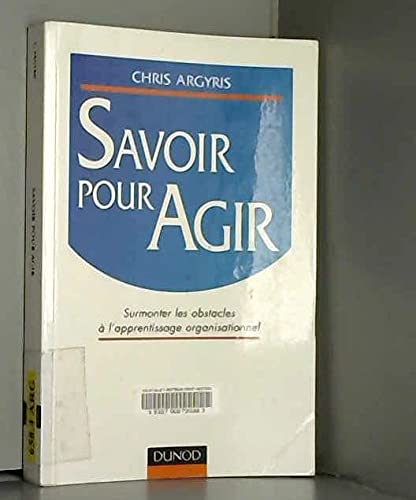 Savoir pour agir 9782100053087