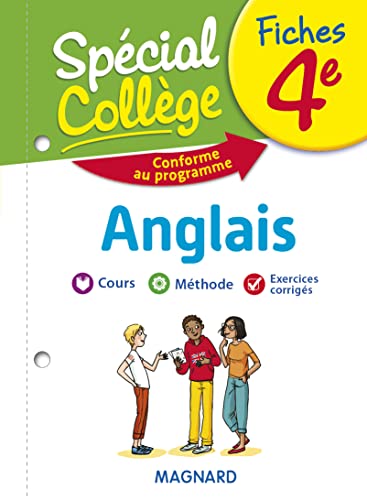 Spécial Collège Fiches Anglais 4e 9782210758483