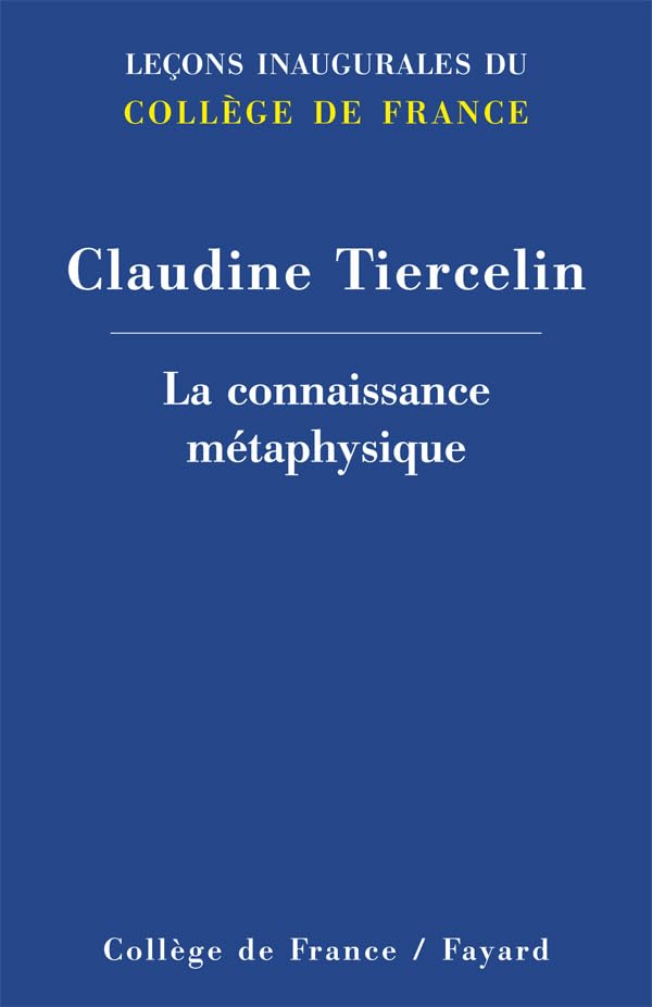 La connaissance métaphysique 9782213666396