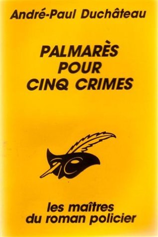 PALMARES POUR CINQ CRIMES 9782702420829