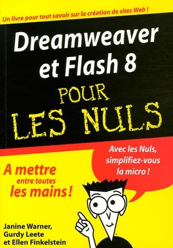 Dreamweaver 8 et Flash 8 pour les nuls 9782844278388