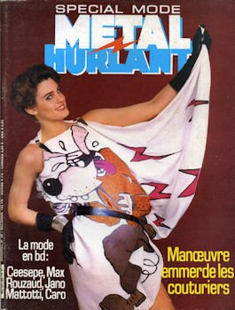 Métal Hurlant n° 96 - spécial mode - Manoeuvre emmerde les couturiers