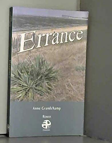 Errance 9782352911098