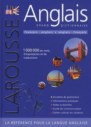 Anglais Grand dictionnaire Larousse: Français-anglais ; anglais-français 9782035842312
