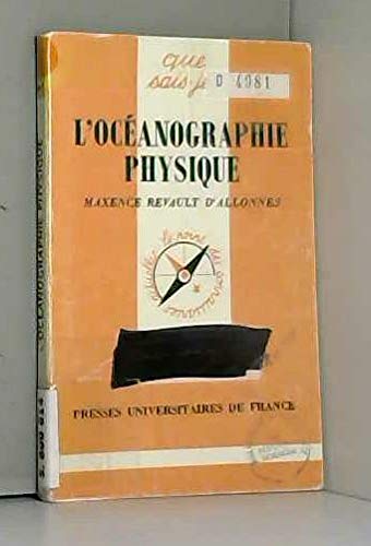 L'océanographie physique 9782130449010