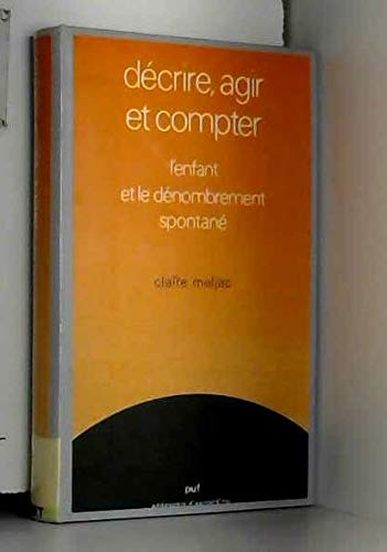 Decrire agir et compter 9782130361558