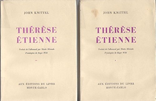 Thérèse Etienne en 2 vol