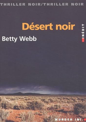 Désert noir 9782913636309