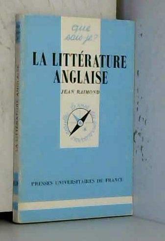 La Littérature anglaise 9782130453826