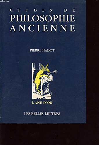 Etudes de philosophie ancienne 9782251420073