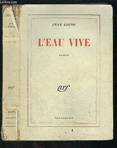 L'eau vive