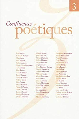 Confluences Poétiques 3 9782953349702