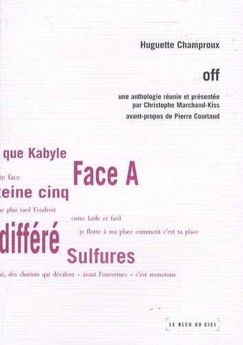 Huguette Champroux: Off 9782915232448