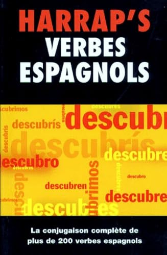 Harrap's verbes espagnols 9780245503658