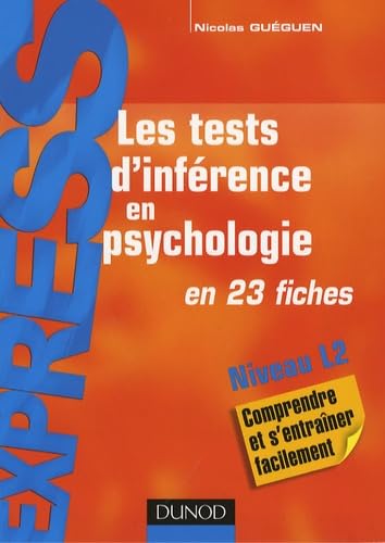 Les tests d'inférence en psychologie 9782100511488